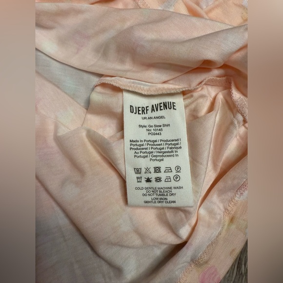 NEW Djerf Avenue Go Slow Shirt Summer Treat Small - Picture 7 of 10